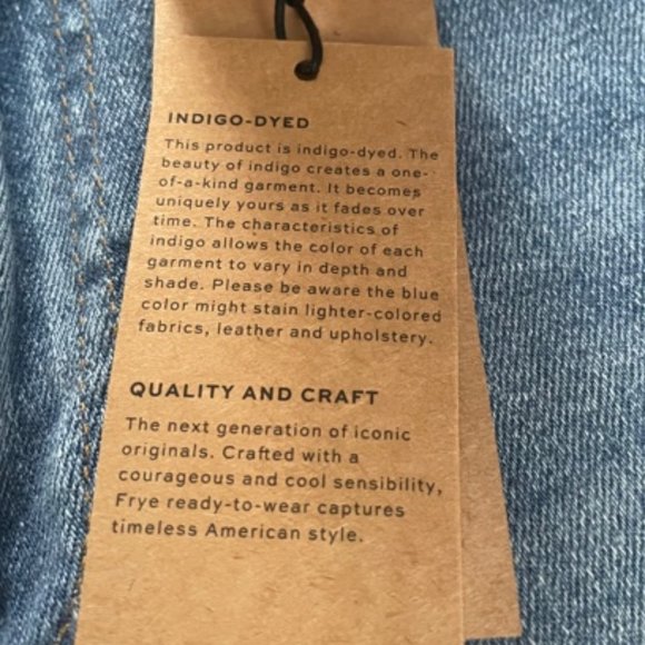 Frye Sienna Cropped Skinny Mid-rise Jeans NWT - Picture 5 of 8